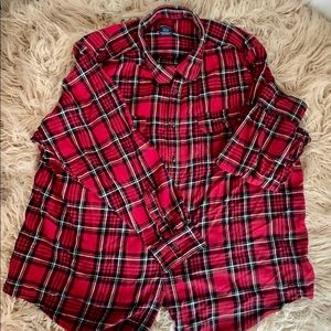 PLAID 3XL RED FLANNEL